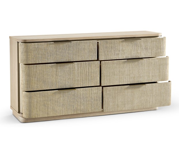 Grasscloth Dresser