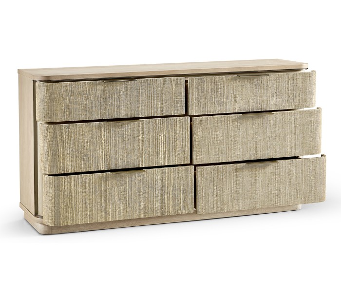 Grasscloth Dresser