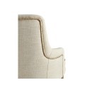 Shoal Linen & Grasscloth Host Chair