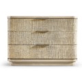 Seiche Large Grasscloth Nightstand