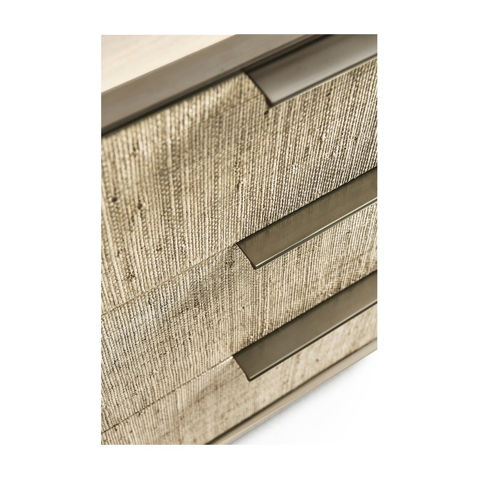 Seiche Large Grasscloth Nightstand