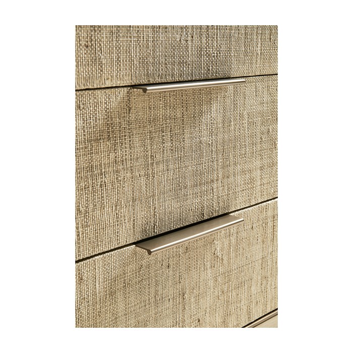 Seiche Large Grasscloth Nightstand
