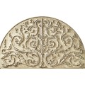 Moon Flower Carved Bed
