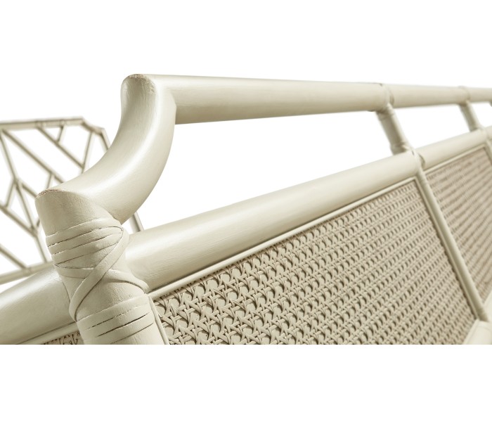 Tropical Tracery Chippendale Bamboo Bed