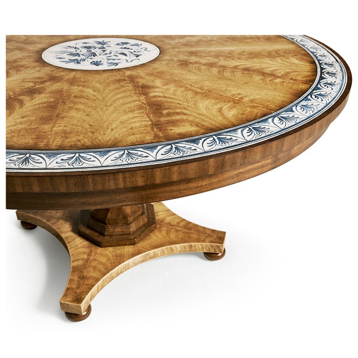 Vermeer Round Pedestal Dining Table 58