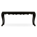 Eden Ebonised Distressed Oak Table