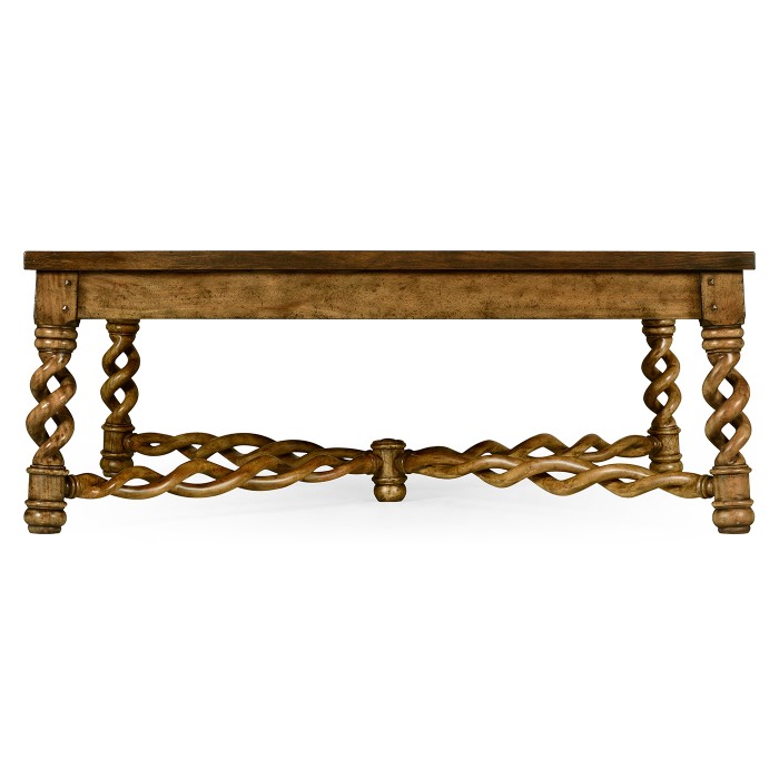 Purbeck Grey Fruitwood Coffee Table