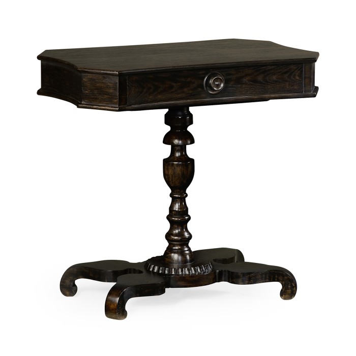 Yarne Charcoal Wash End Table