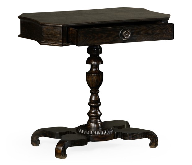 Yarne Charcoal Wash End Table