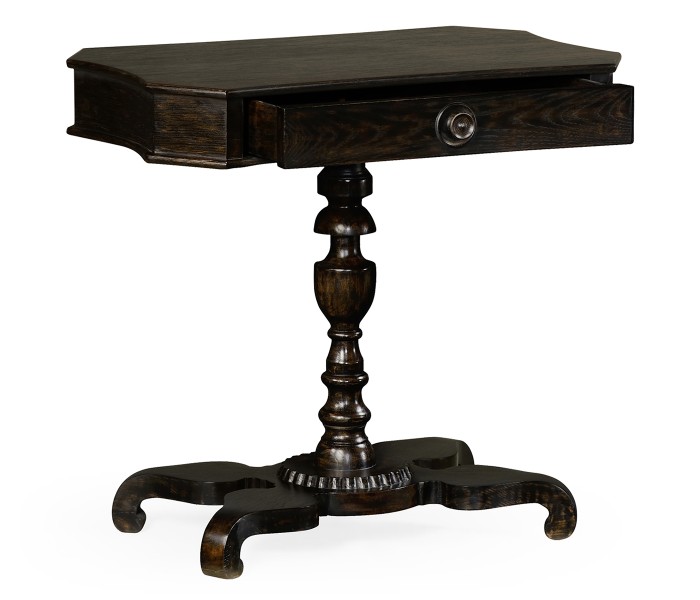 Yarne Charcoal Wash End Table