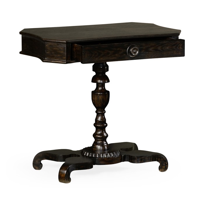 Yarne Charcoal Wash End Table