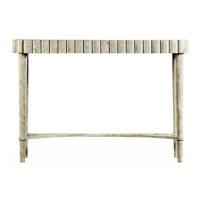 Allerdale Grey Oak Console