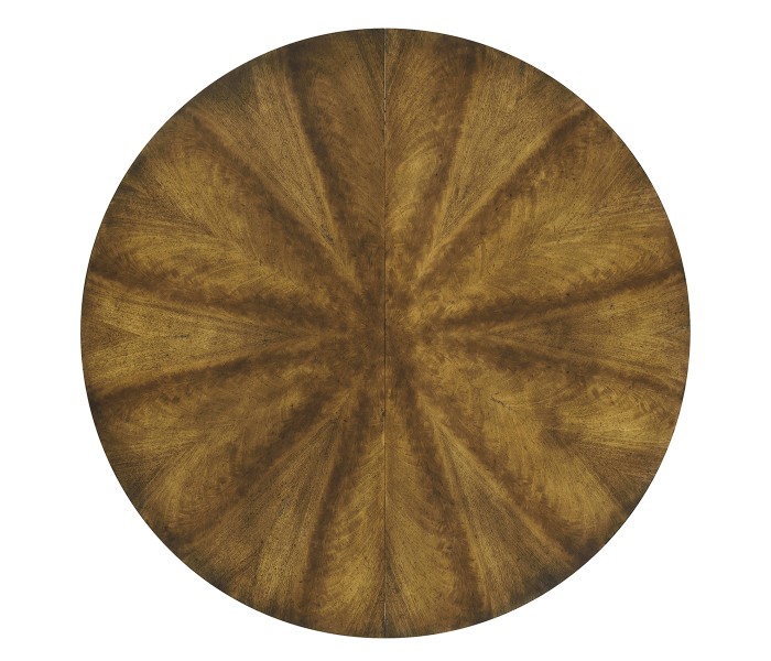 Longwood Round-to-Oval Mahogany Dining Table 54