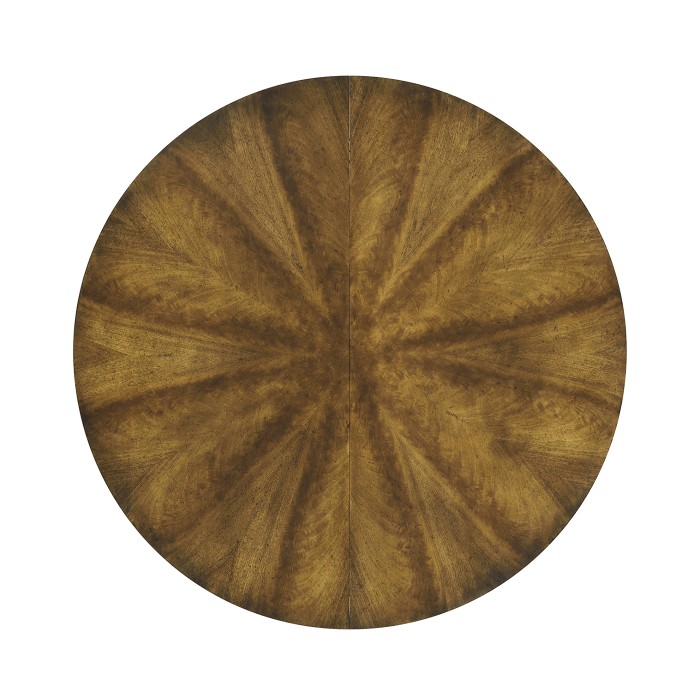 Longwood Round-to-Oval Mahogany Dining Table 54