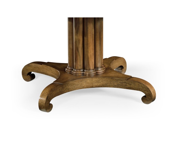 Longwood Round-to-Oval Mahogany Dining Table 54
