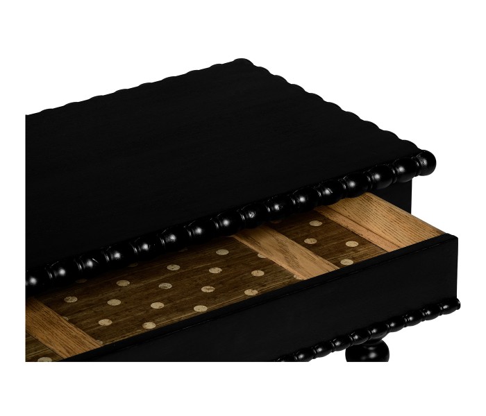 Strathraven Ebonised Side Table