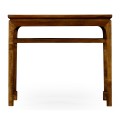 Leyburn Natural Acacia & Polka Dot Mini Table