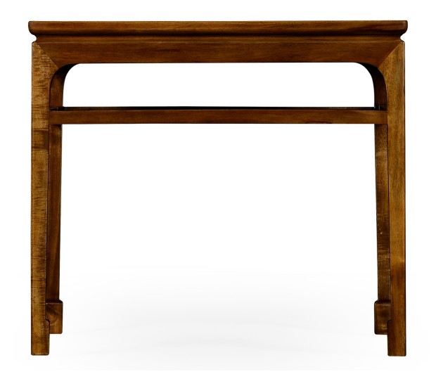 Leyburn Natural Acacia & Polka Dot Mini Table