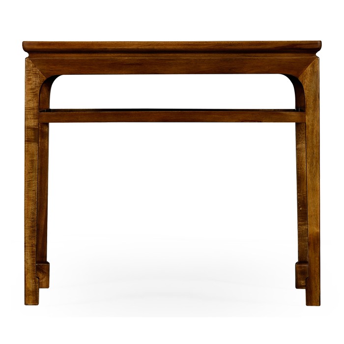 Leyburn Natural Acacia & Polka Dot Mini Table