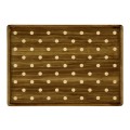 Leyburn Natural Acacia & Polka Dot Mini Table