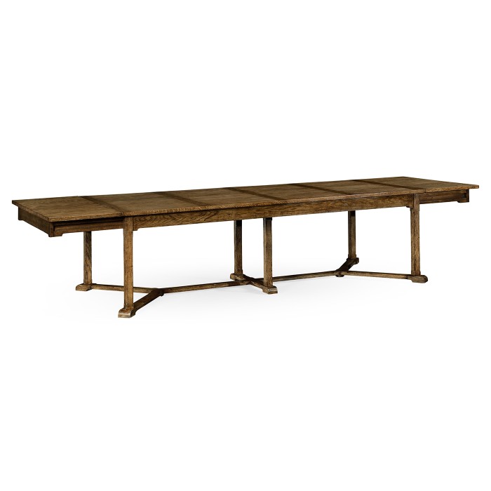 Hawford Kitchen Oak Dining Table 100