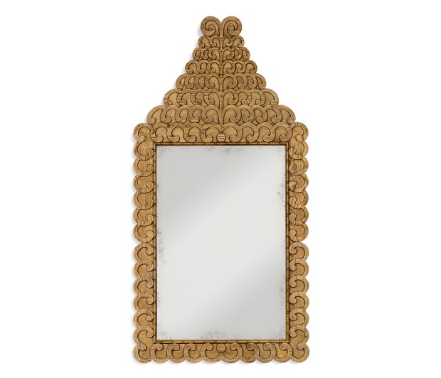 Arlington Washed Oak Mirror
