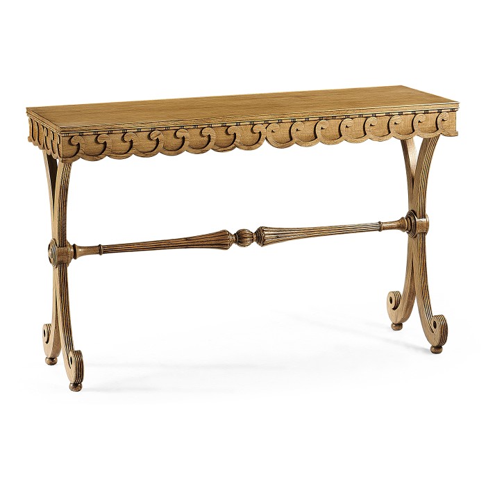 Armadale Washed Oak Console