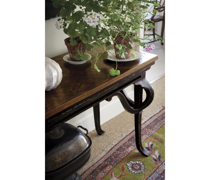 Heathcliff Dark Walnut Console