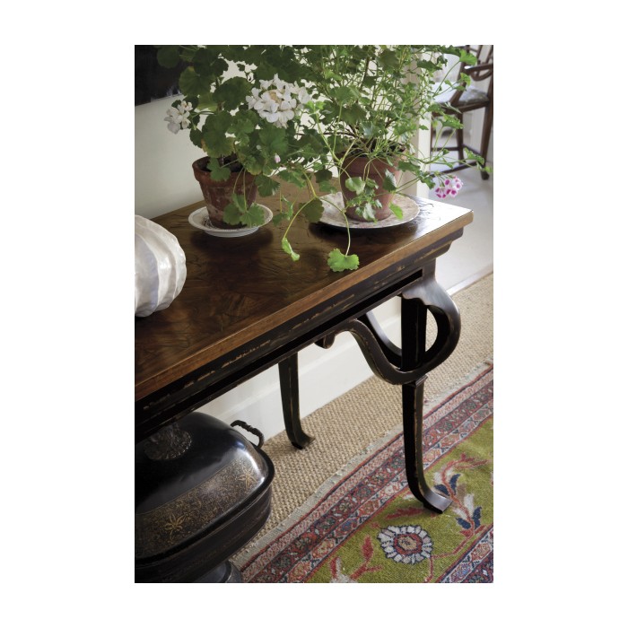 Heathcliff Dark Walnut Console