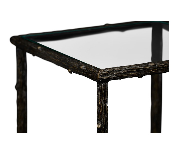 Keswick Antique Bronze End Table