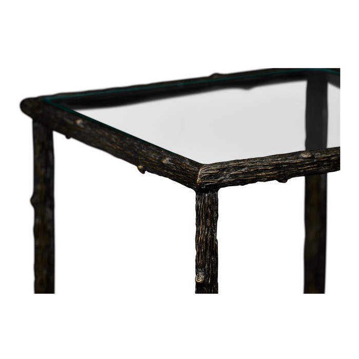 Keswick Antique Bronze End Table
