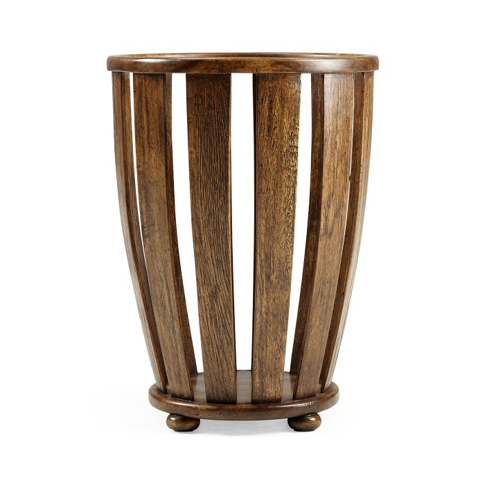 Barton Grey Fruitwood Basket