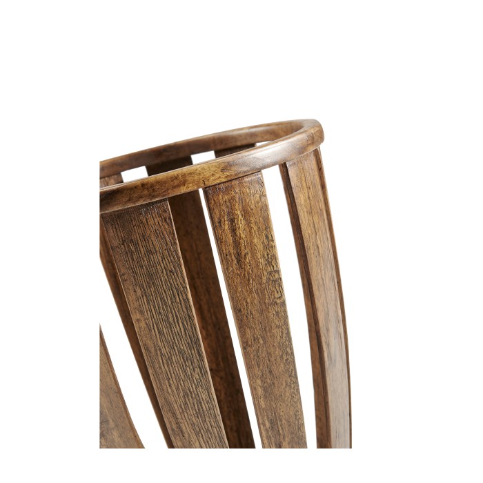Barton Grey Fruitwood Basket