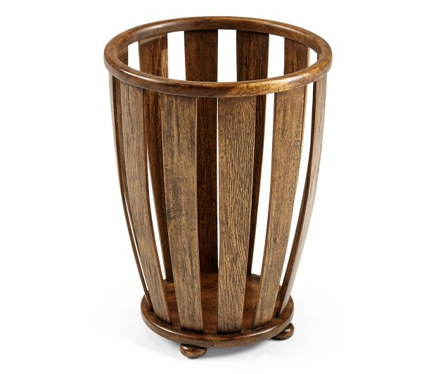 Barton Grey Fruitwood Basket