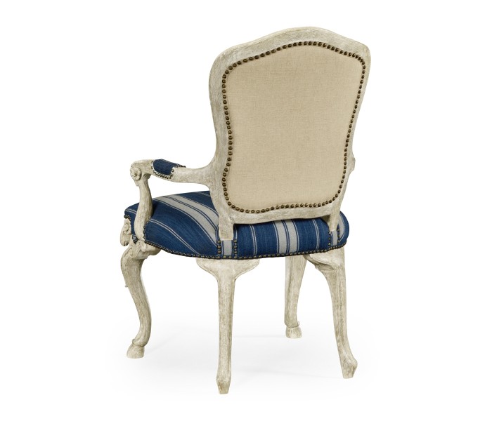 Tarporley Grey Oak Arm Chair