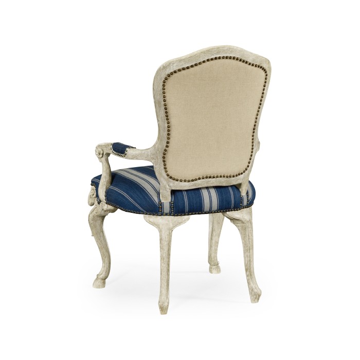 Tarporley Grey Oak Arm Chair