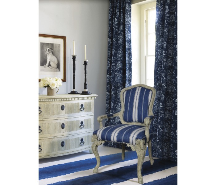 Tarporley Grey Oak Arm Chair