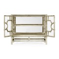 Hewlett Grey Oak Glazed Cabinet