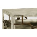 Hewlett Grey Oak Glazed Cabinet