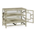 Hewlett Grey Oak Glazed Cabinet
