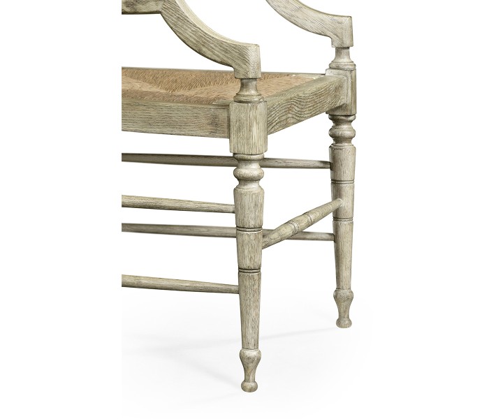 Marshfield Grey Oak Arm Chair