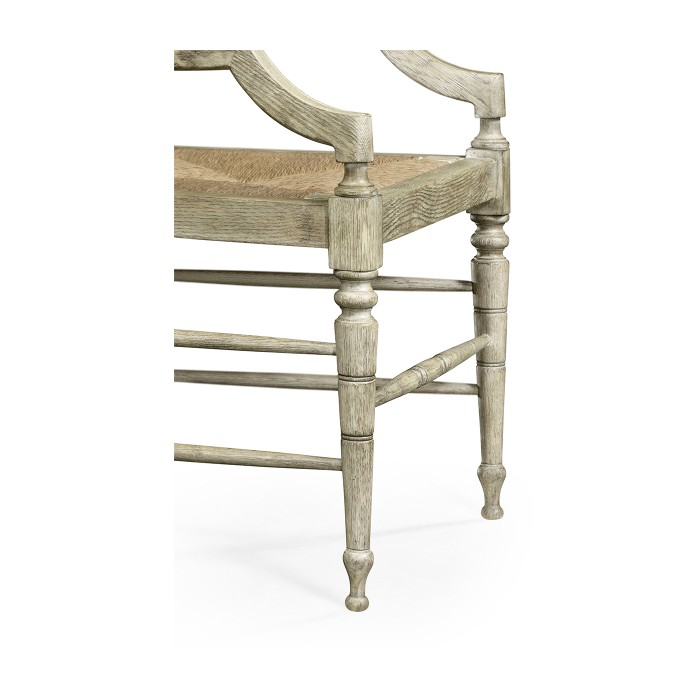 Marshfield Grey Oak Arm Chair
