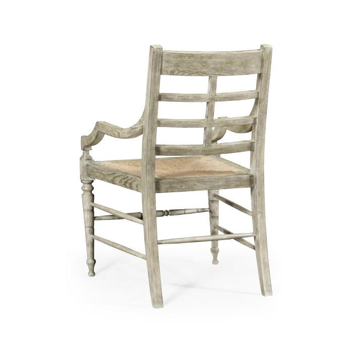 Marshfield Grey Oak Arm Chair
