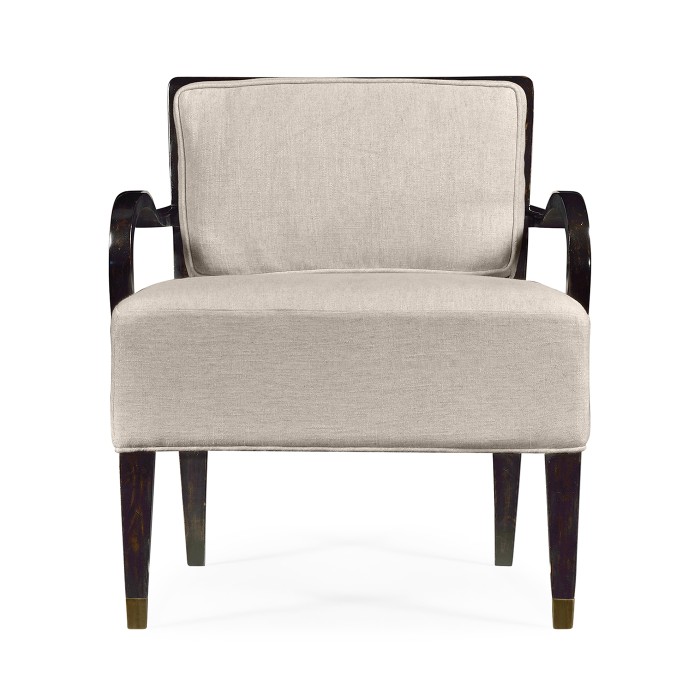 Nicola's Charcoal Wash Arm Chair