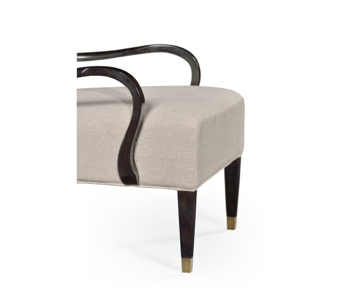 Nicola's Charcoal Wash Arm Chair