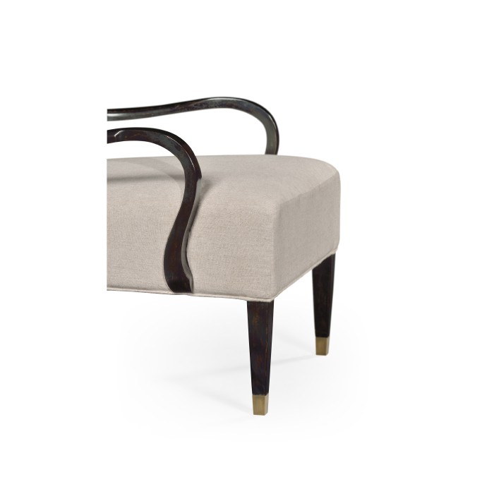 Nicola's Charcoal Wash Arm Chair