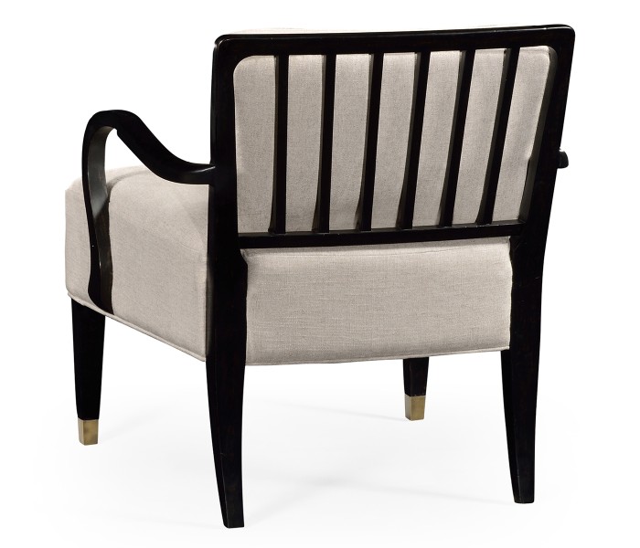 Nicola's Charcoal Wash Arm Chair