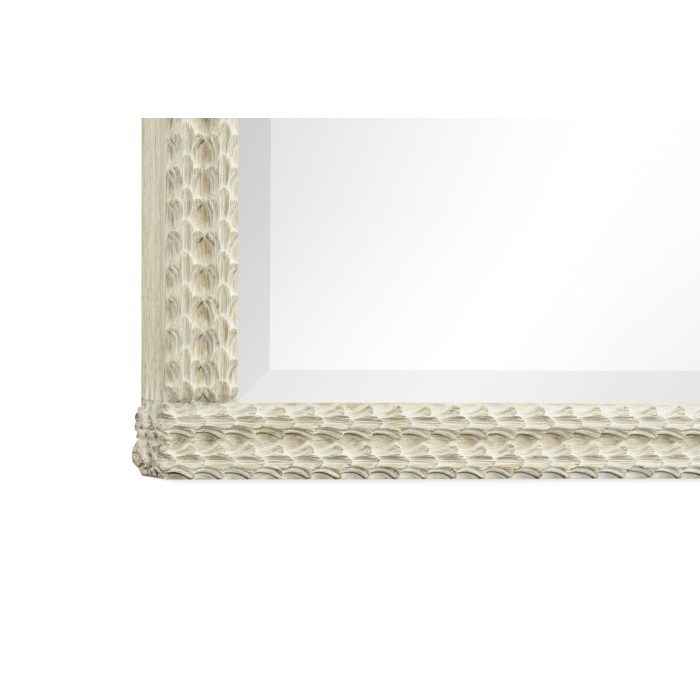 Rothesay Venetian White Oak Mirror