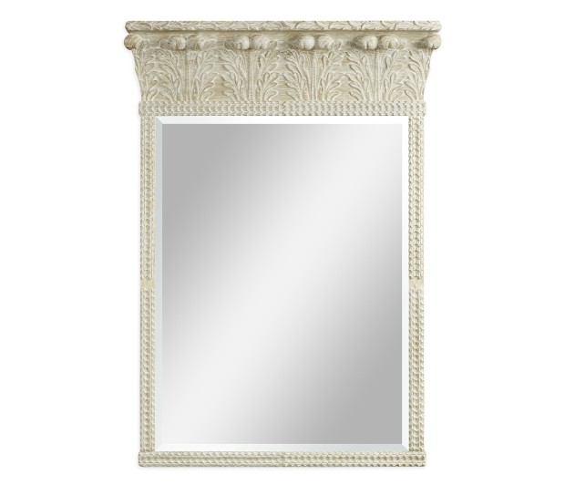 Rothesay Venetian White Oak Mirror