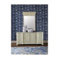 Rothesay Venetian White Oak Mirror